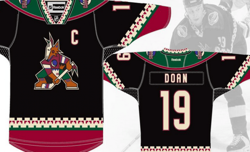 retro coyotes jersey