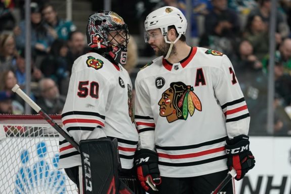 Chicago Blackhawks Corey Crawford Brent Seabrook