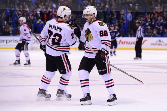 Chicago Blackhawks Artemi Panarin Patrick Kane