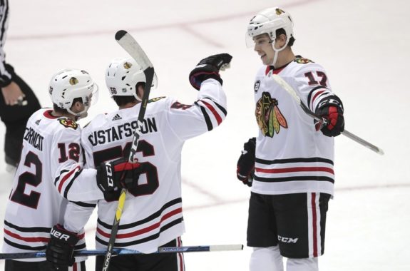 Chicago Blackhawks celebrate