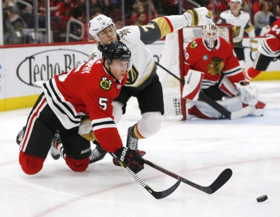 Chicago Blackhawks Connor Murphy Vegas Golden Knights William Karlsson