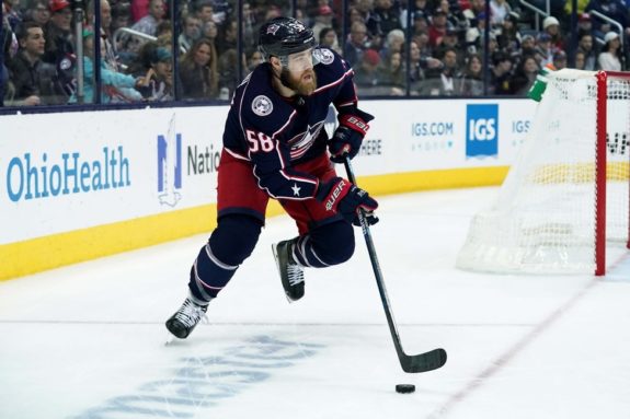 Columbus Blue Jackets David Savard