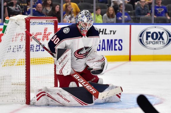 Columbus Blue Jackets Elvis Merzlikins