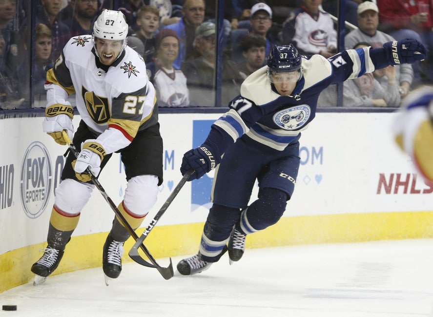 Columbus Blue Jackets Squeak Past Vegas Golden Knights