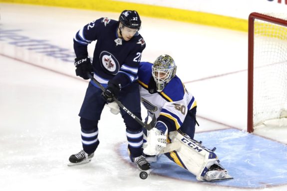 St. Louis Blues Jordan Binnington Winnipeg Jets Par Lindholm