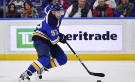 David Perron Scores in Overtime, Blues Beat Flames 3-2