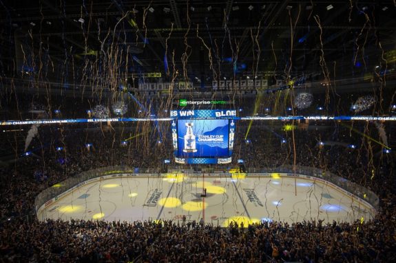 St. Louis Blues fans Stanley Cup Enterprise Center