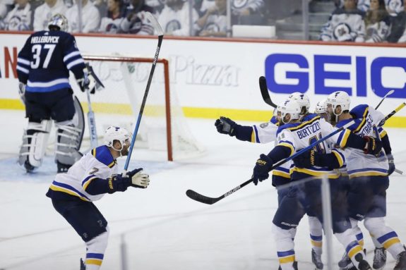 Winnipeg Jets vs St. Louis Blues