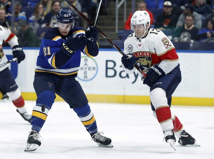 St. Louis Blues&#39; Have 4-Goal Third to Overcome Florida Panthers