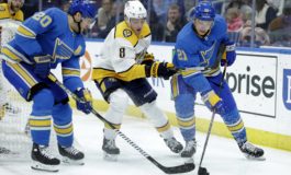 Blues Pounce on Predators for 5th Straight Win