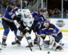 St. Louis Blues' Johnson Has 32 Save Shutout