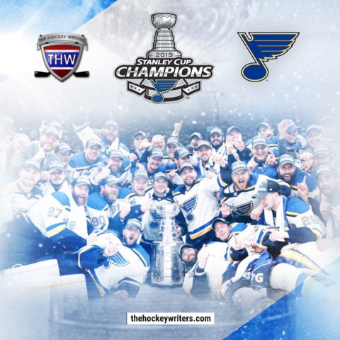 Instagram 2019 Stanley Cup Champions St. Louis Blues Team Photo