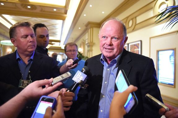 Bob Murray Talks to Reporters