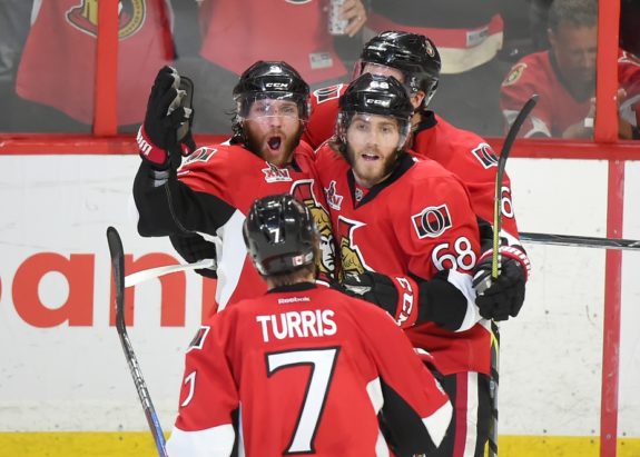 Bobby Ryan and Kyle Turris