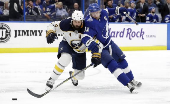 Former Buffalo Sabres player Zach Bogosian is healing from offseason surgery and will rejoin teammate Steven Stamkos