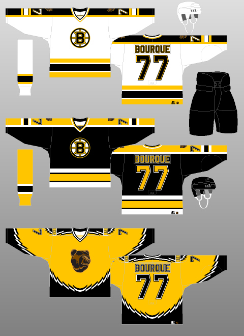 Boston Bruins Jersey History