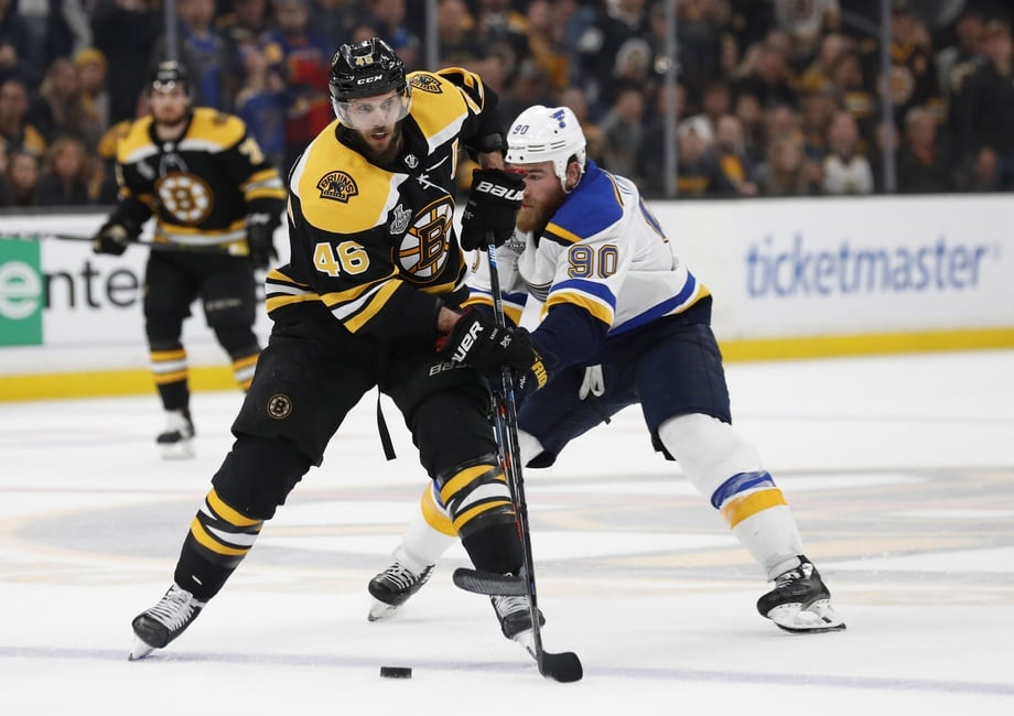 Boston Bruins' Krejci May Miss Opener, Bergeron Expected to Be Ready