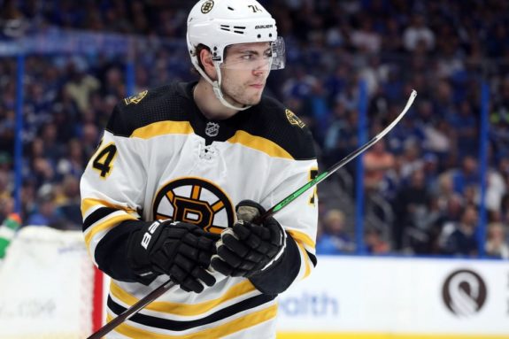 Boston Bruins Jake DeBrusk