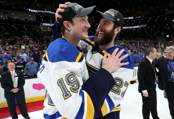 Jay Bouwmeester Alex Pietrangelo St. Louis Blues Stanley Cup