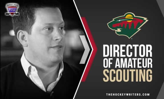 Minnesota Wild Director of Amateur Scouting Judd Brackett