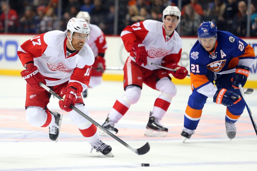 Freeze the Puck Hockey - NHL All-Time Greatest Jersey Tournament Match-Up  31 Detroit Red Wings 1937-Present Home/Road VS New York Islanders  2008-Present Home Jersey History Red Wings 37-Present Home/Road - Doesn't  get