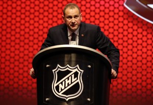 Brad Treliving (Bill Streicher-USA TODAY Sports)