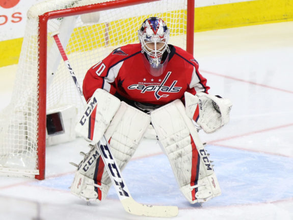 Washington Capitals goalie Braden Holtby