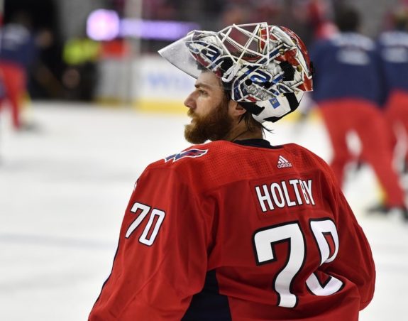 Washington Capitals goaltender Braden Holtby