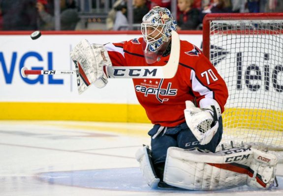 Washington Capitals goaltender Braden Holtby