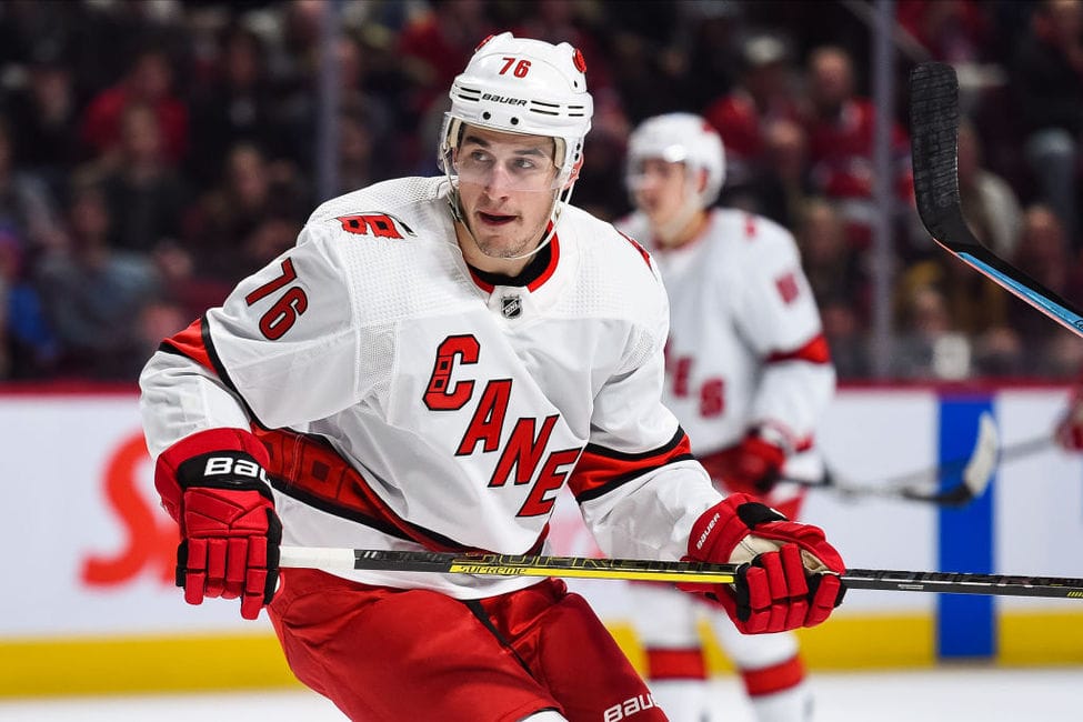 Brady Skjei Carolina Hurricanes