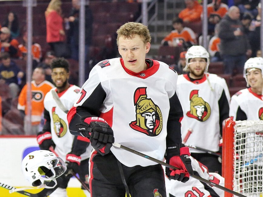 Brady Tkachuk Ottawa Senators beat Carolina Hurricanes 