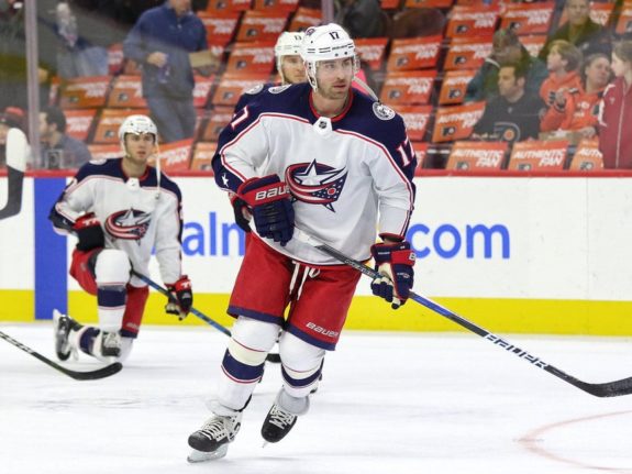 Brandon Dubinsky Blue Jackets