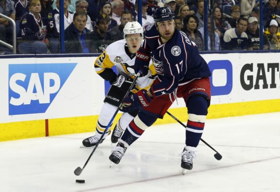 Brandon Dubinsky Blue Jackets