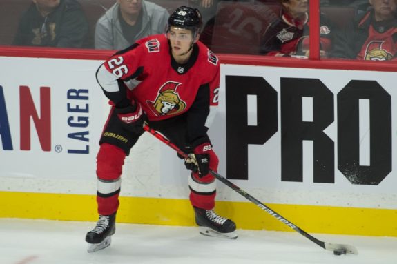 Ottawa Senators Erik Brannstrom