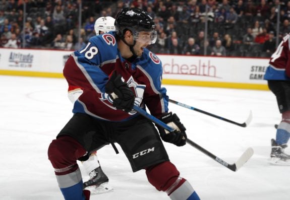 Colorado Avalanche Derick Brassard