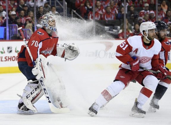 Capitals goaltender Braden Holtby