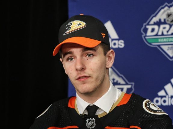 Brayden Tracey Ducks Draft