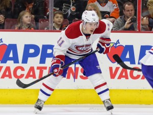 Montreal Canadiens forward Brendan Gallagher