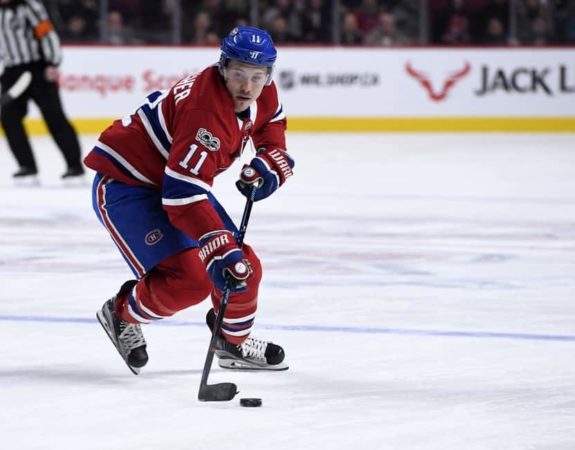 Montreal Canadiens forward Brendan Gallagher