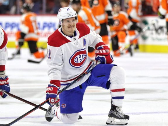 Montreal Canadiens forward Brendan Gallagher