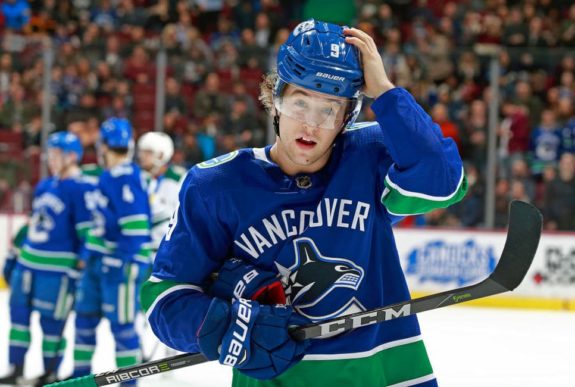 Brendan Leipsic, Vancouver Canucks, Breakout Player