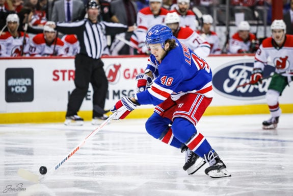 Brendan Lemieux New York Rangers