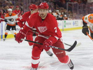 Brendan Smith of the Detroit Red Wings.