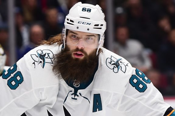 San Jose Sharks Brent Burns