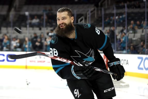 San Jose Sharks Brent Burns