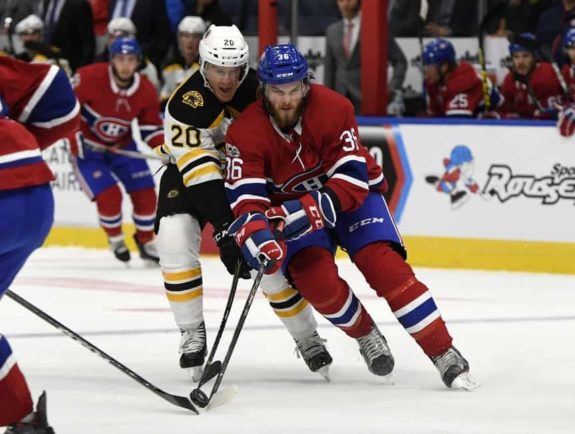 Montreal Canadiens defenseman Brett Lernout