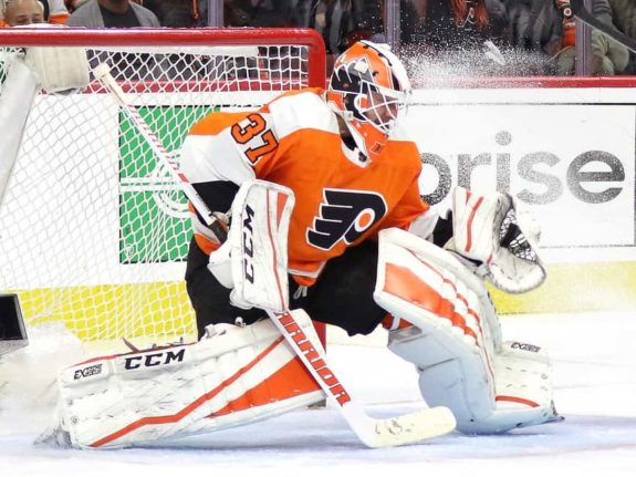 Brian Elliott of the Philadelphia Flyers.