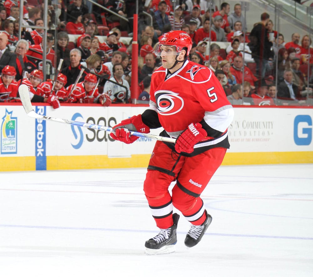 Brian Pothier Carolina Hurricanes