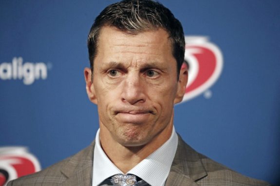 Carolina Hurricanes head coach Rod Brind'Amour