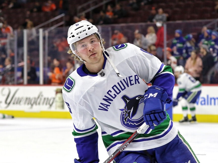 Brock Boeser 'Stoked' to Be Back with Vancouver Canucks